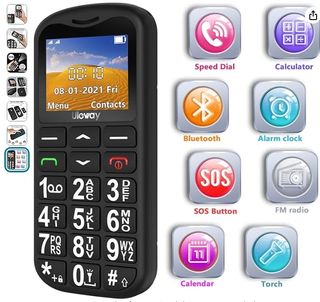 Teléfono letras grandes para mayores