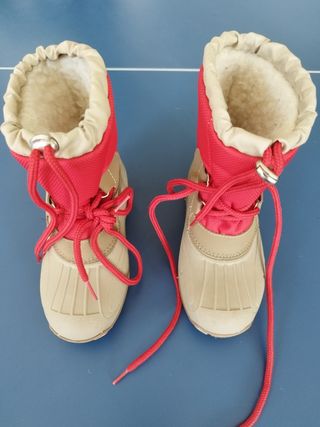 Botas nieve niño/a talla 28