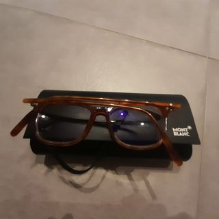 Fundas y montura gafas Mont blanc