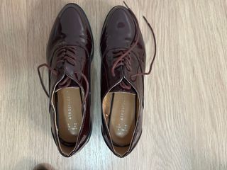 MOCASINES BURDEOS MUJER