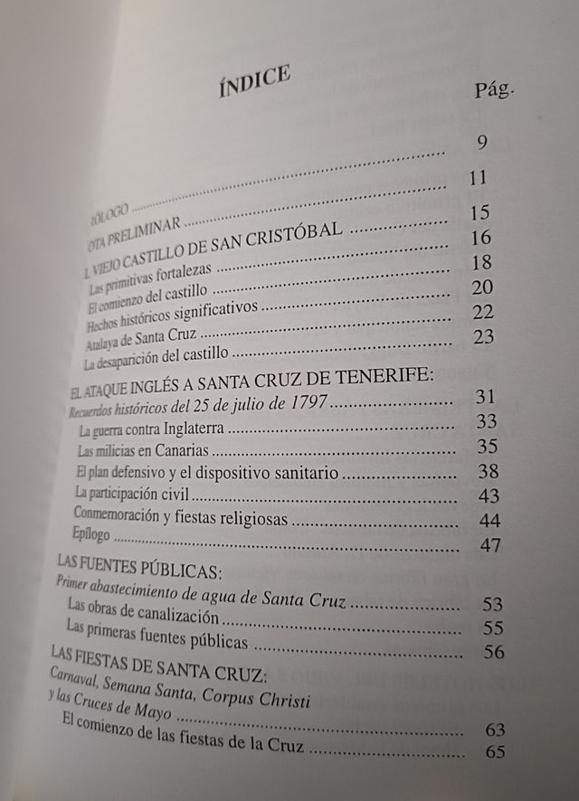 Historias y añoranzas. S/C de Tenerife 