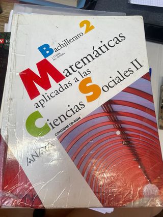 REGALO Matematicas 2 Bachillerato 