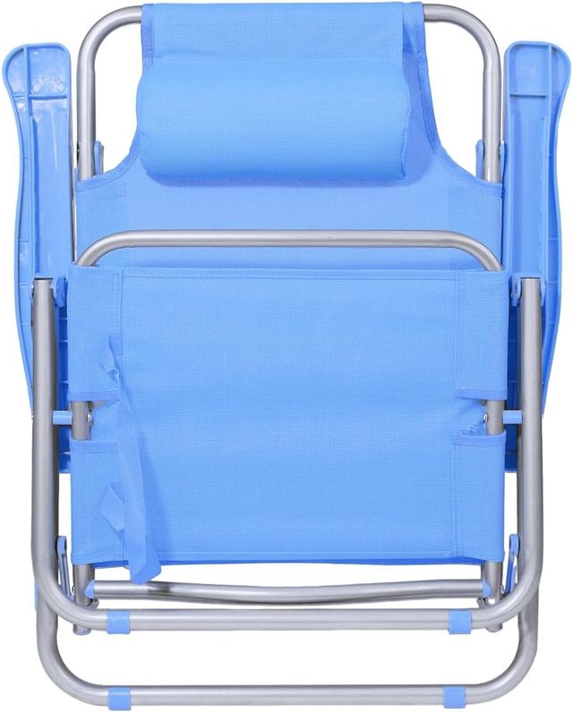 CONJUTO DE SILLAS DE PLAYA AZUL