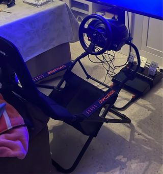 Conjunto Asiento Challenge y Volante T300RS