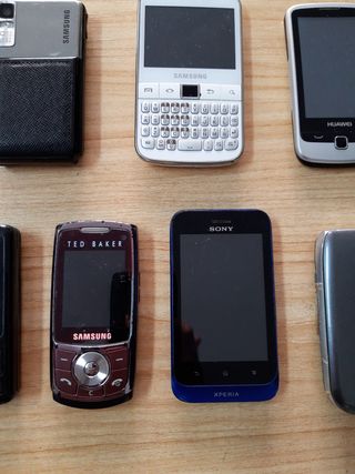 Teléfonos móviles antiguos