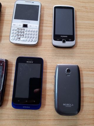 Teléfonos móviles antiguos