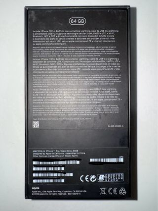 Iphone 11 pro 64 gb