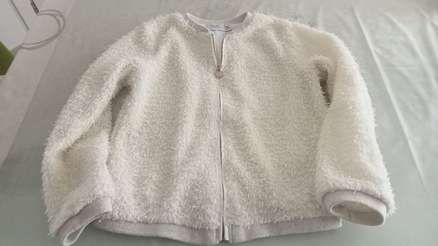 Maglione con zip bambina