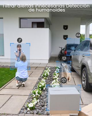 CAMARA VIGILANCIA WIFI EXTERIOR 2K