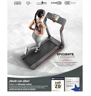 Cinta caminar o correr plegable casi nueva