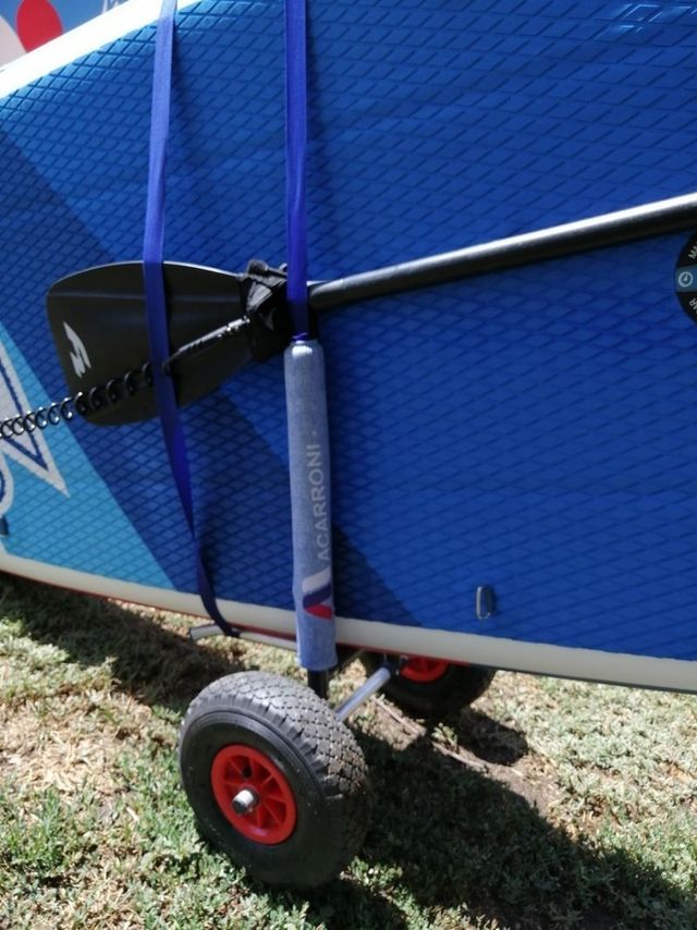 Carrito Padel surf paddle surf negro macarroni 13