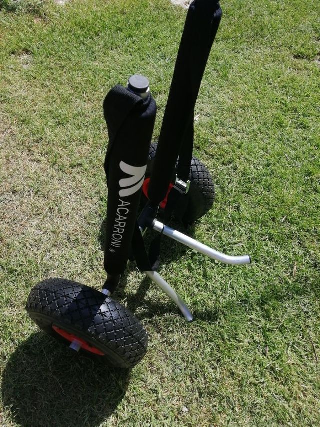 Carrito Padel surf paddle surf negro macarroni 13