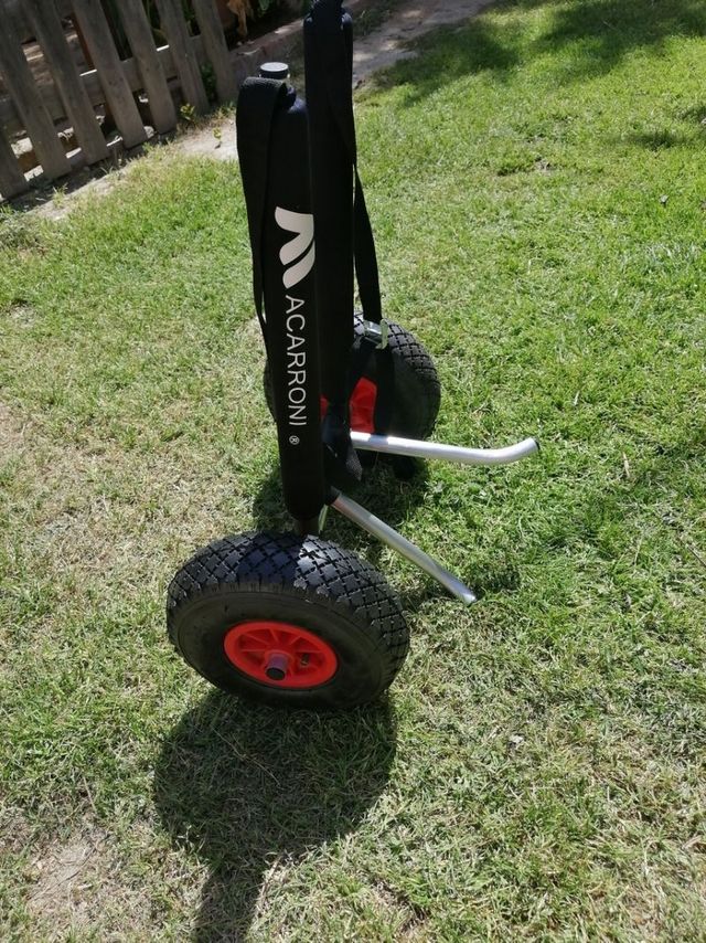 Carrito Padel surf paddle surf negro macarroni 13