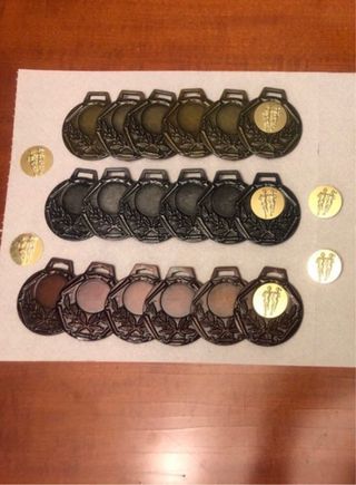 Medallas trofeo sueltas