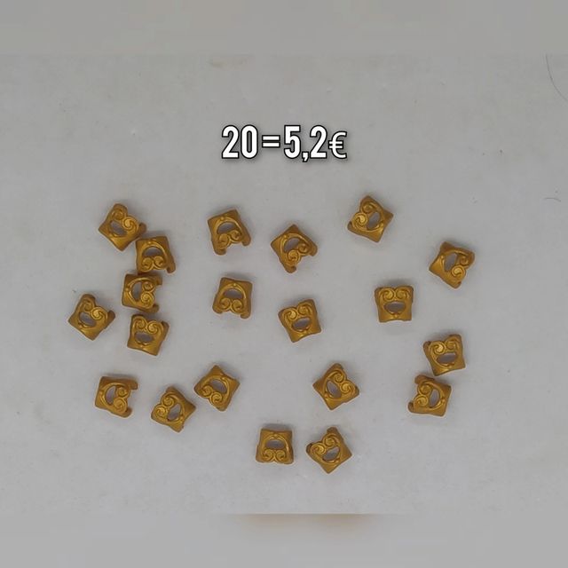 Playmobil. Lote 20 puños dorados, persas