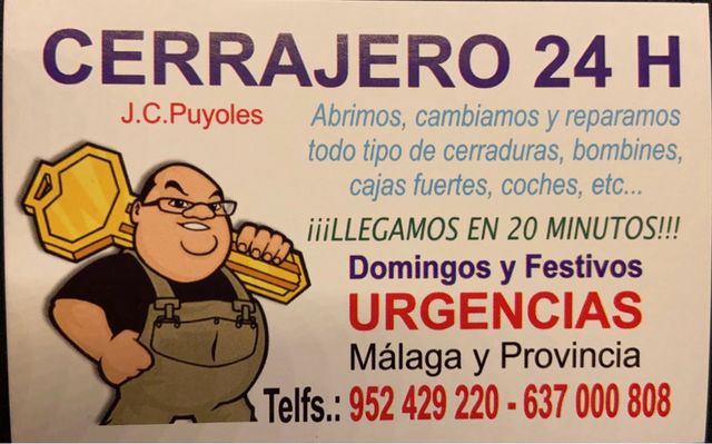 Cerrajero malaga 24 barato