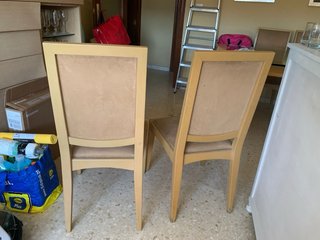 4 sillas para mesa de salón