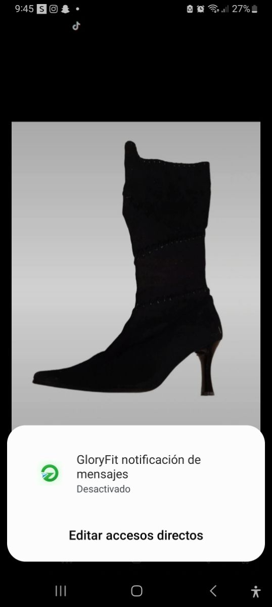 Botas nuevas negras ✅️