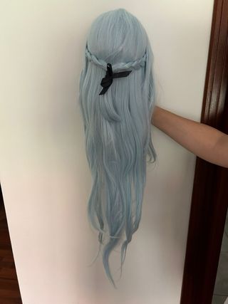 Cosplay Asuna Version ALO espada y peluca