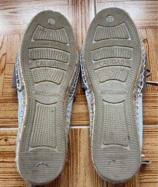 Alpargata Artesana Prunilda talla 37