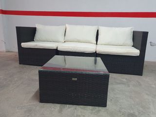 Sofás con mesa, Modul de jardín, set