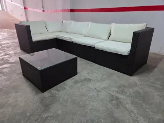 Conjunto muebles con mesa, Modul de jardín