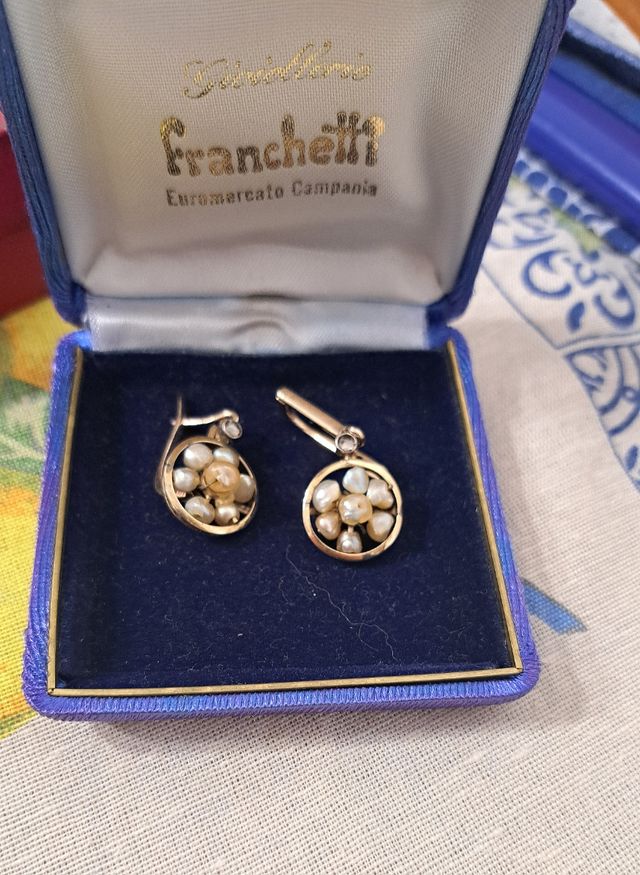 Orecchini antichi oro