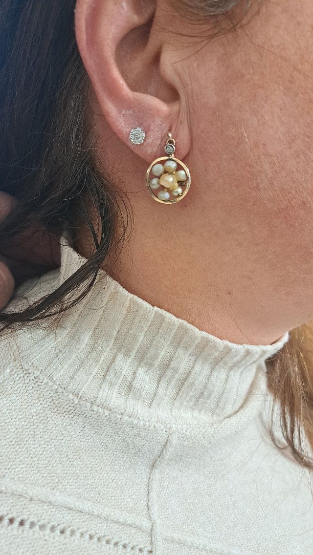 Orecchini antichi oro