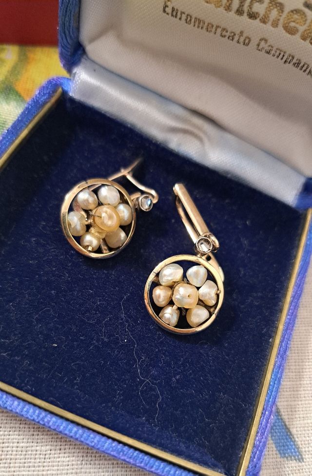 Orecchini antichi oro