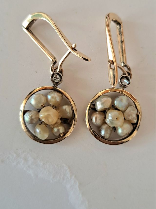 Orecchini antichi oro