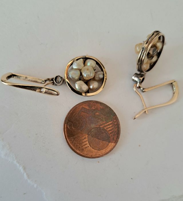 Orecchini antichi oro