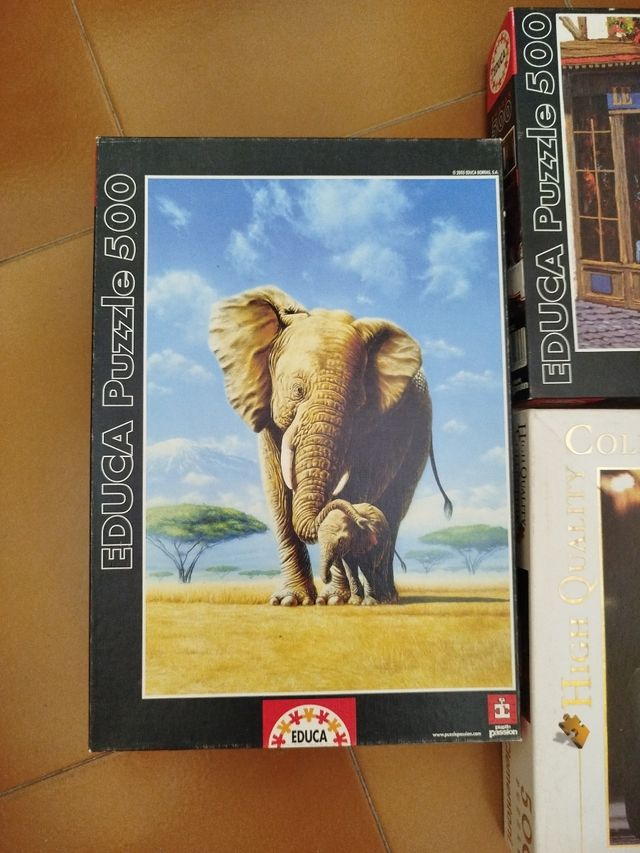 Set de 3 Puzzles