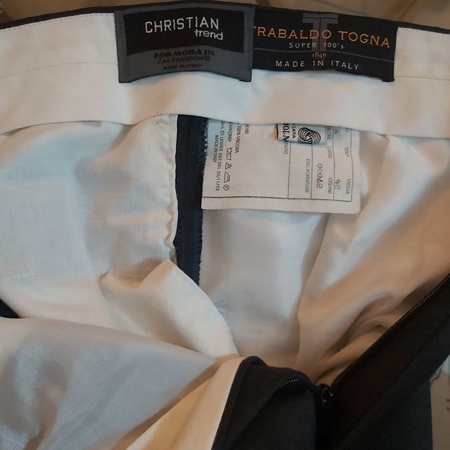Pantaloni uomo grigio