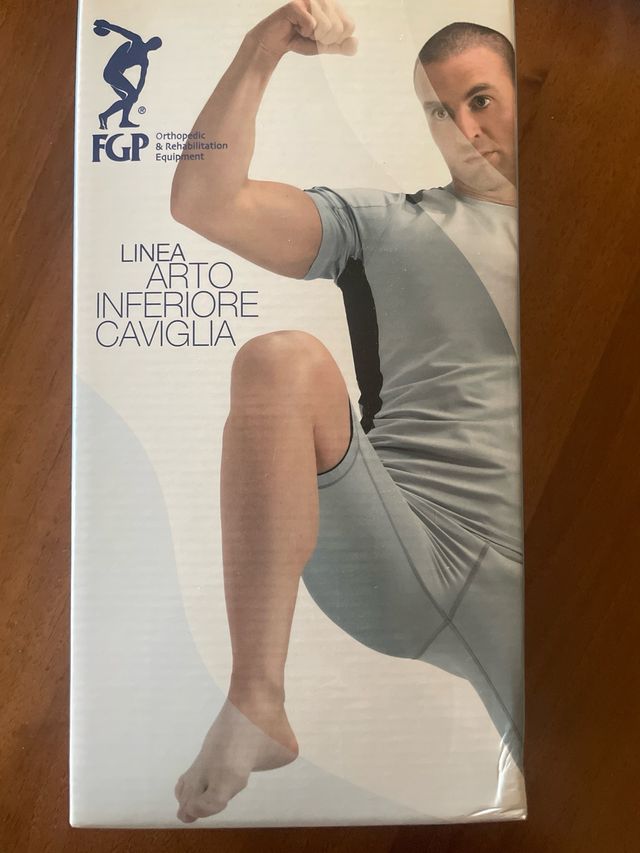 Tutore bivalve pneumatico caviglia