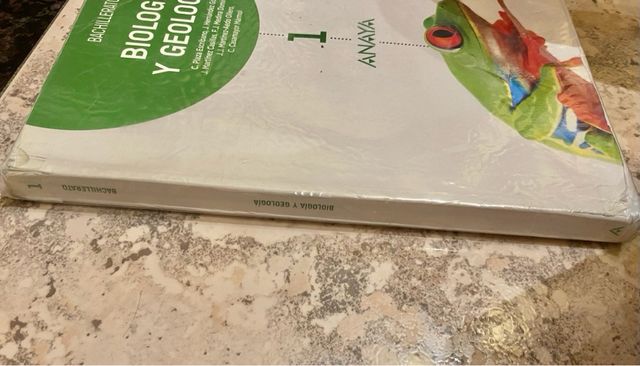 Libro biología 1 bachillerato