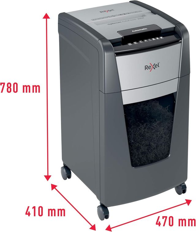 Destructora de papel Rexel Optimum AutoFeed 225X
