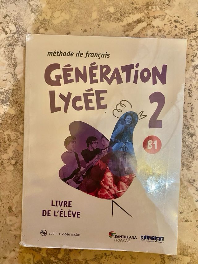 Libro francés 2 bachillerato