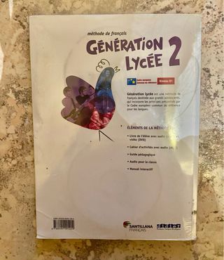 Libro francés 2 bachillerato