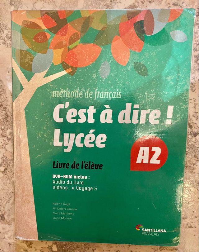 Libro francés 1 bachillerato