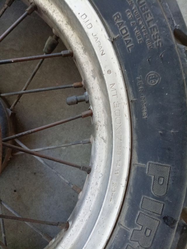 Cerchio posteriore Yamaha tenere 750