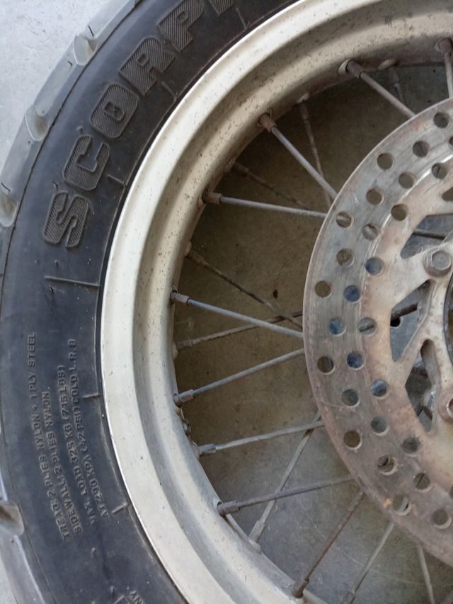 Cerchio posteriore Yamaha tenere 750