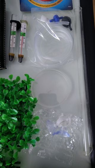 Lote productos acuario