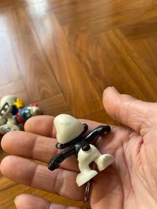 Set 4 puffi Peyo da collezione