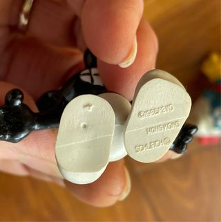 Set 4 puffi Peyo da collezione