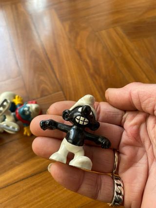 Set 4 puffi Peyo da collezione