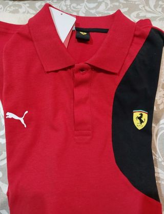 Polo Scuderia Ferrari Puma Classic Rojo