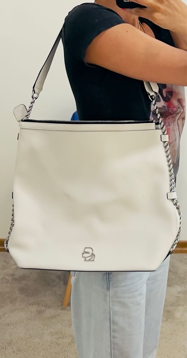 Mala branca Karl Lagerfeld