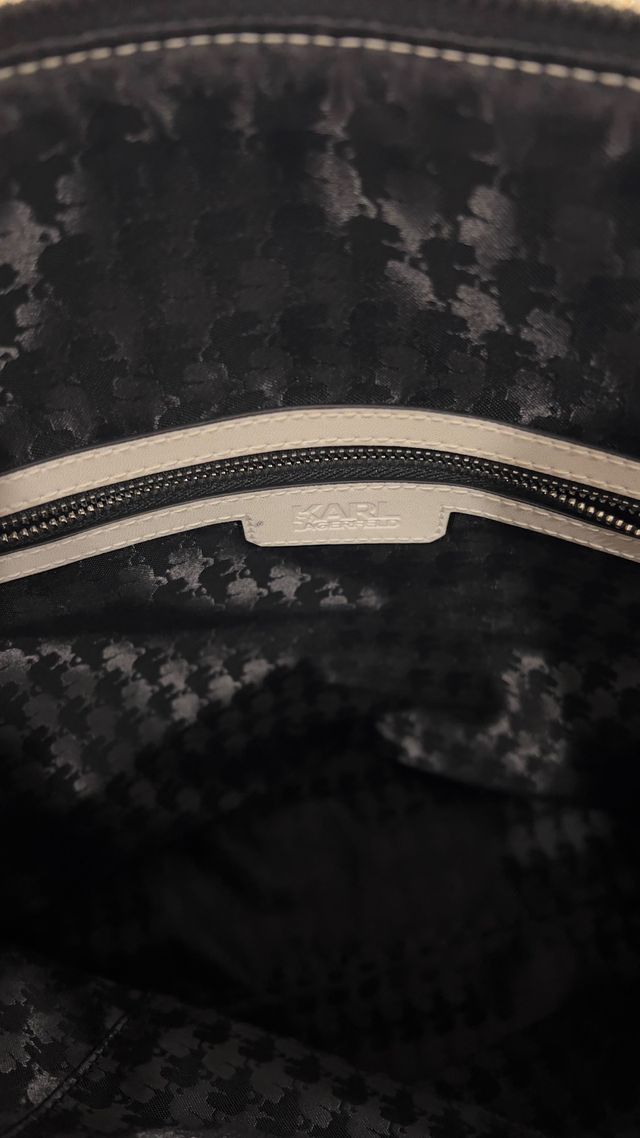 Mala branca Karl Lagerfeld