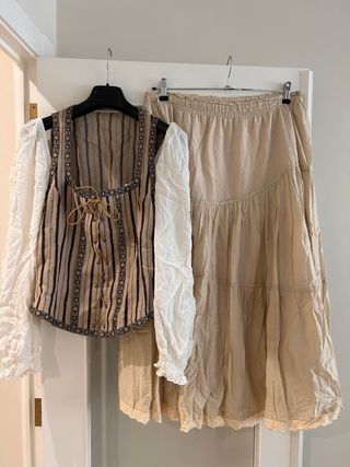 Conjunto para fiesta medieval