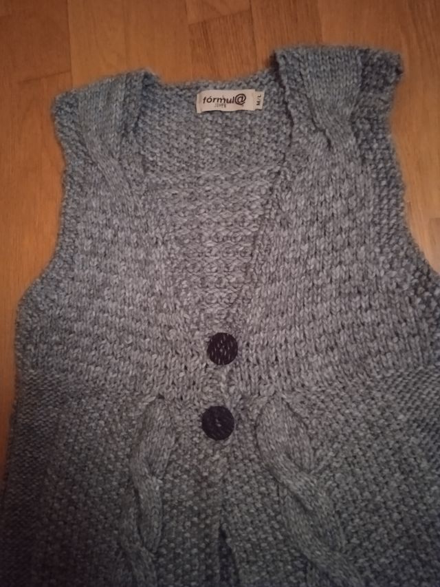 Chaleco de punto